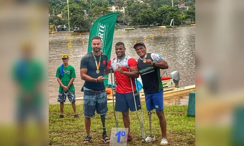 Paracanoagem: apucaranense leva duas medalhas na Copa Brasil