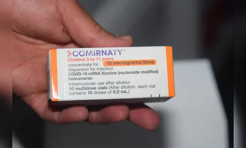 Paraná recebe vacinas pediátricas contra covid nesta terça