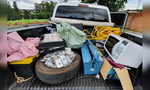 Polícia Civil recupera caminhonete e equipamentos furtados