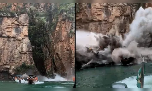 Polícia conclui que queda em Capitólio foi 'evento natural'