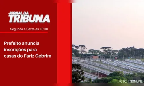 Prefeito anuncia inscrições para casas do Fariz Gebrim