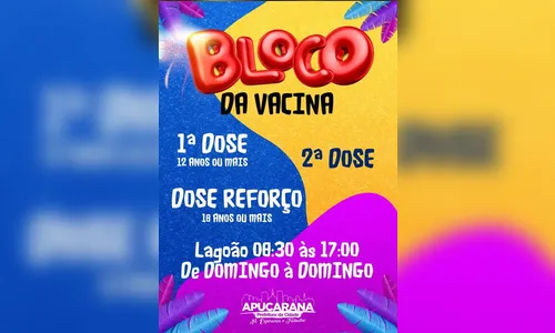 Prefeito de Apucarana reforça importância da dose de reforço