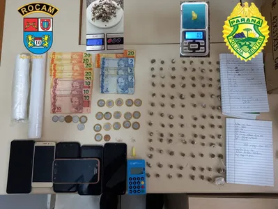 Rocam prende integrante do PCC e apreende drogas