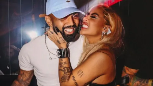 Romance: Rafaella Santos e Gabigol reatam o namoro