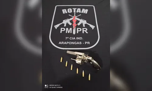 Rotam prende homem por porte ilegal de arma na Vila Aparecida
