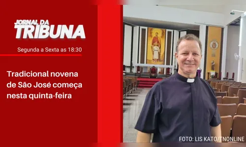 Tradicional novena de São José começa nesta quinta-feira