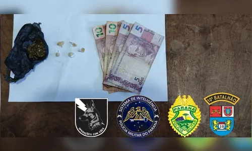 Traficante conhecido é preso com drogas no Parque Bela Vista