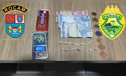 Traficantes são presos no centro de Apucarana