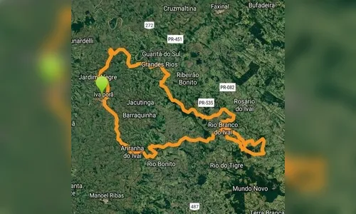 Vale do Ivaí organiza circuito de 210 km para bikes
