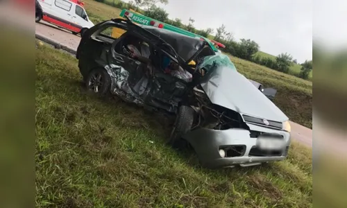 Três pessoas morrem em colisão na BR-116, em Mandirituba