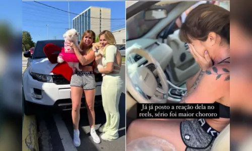 Viih Tube dá carro de R$ 400 mil de aniversário para a mãe