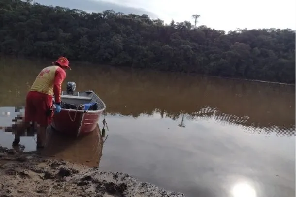Corpo encontrado no Rio Iguaçu ainda não foi identificado