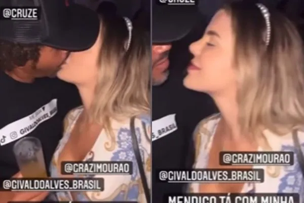 Influencer troca beijos com morador de rua espancado por personal