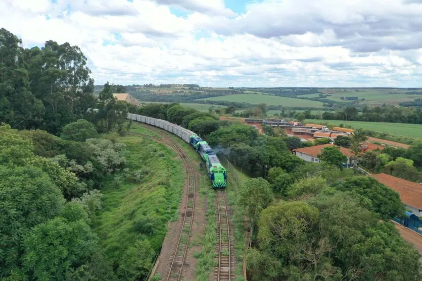 Projeto prevê a ampliação e a revitalização da Estrada de Ferro Paraná Oeste (Ferroeste)