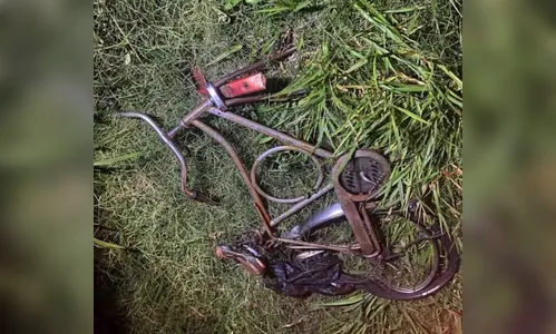 Ciclista morre em acidente com carro na Pr-272, em Cruzmaltina