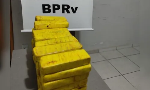Mulher é presa com 37 quilos de maconha em ônibus de linha