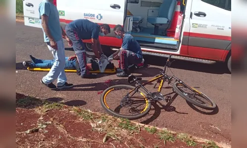 Adolescente sofre traumatismo ao cair em bairro de Apucarana