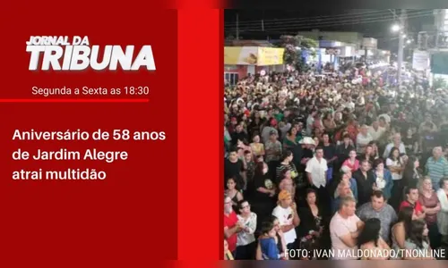 Aniversário de 58 anos de Jardim Alegre atrai multidão