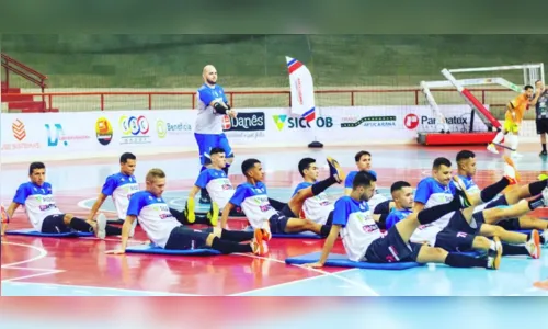 Apucarana Futsal joga neste sábado em São Miguel do Iguaçu
