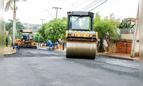 Apucarana faz o recape da Rua Antônio Lolo Menegazzo