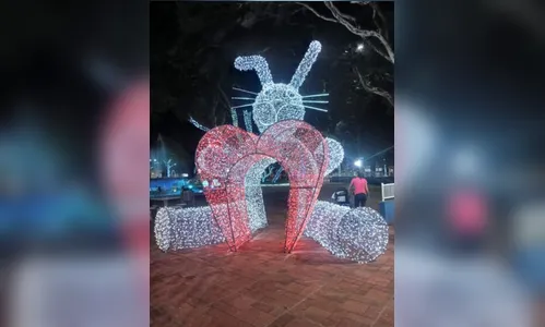 Arapongas prepara decoração especial de Páscoa na Praça Mauá