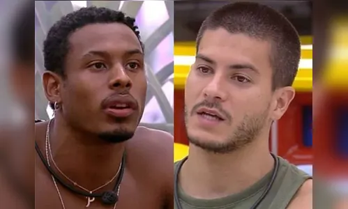 Athur e PA se estranham após formação de paredão no BBB22