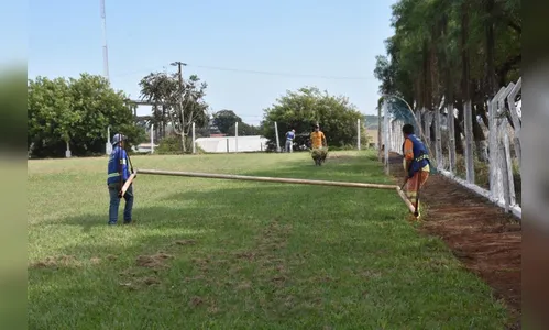 Campos de futebol de Marilândia passam por revitalização