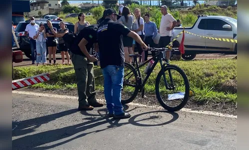 Ciclista de Cambira morre após ser atropelada por caminhão