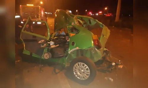 Colisão entre veículos mata bebê e outras três pessoas na BR-277