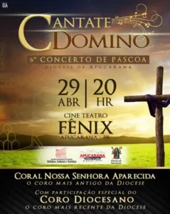 Diocese apresenta o Concerto de Páscoa nesta sexta (29)