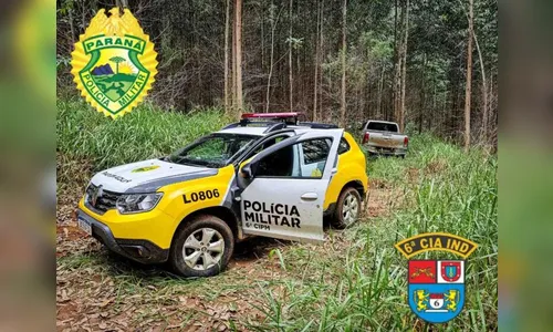 PM recupera camionete roubada durante assalto com refém