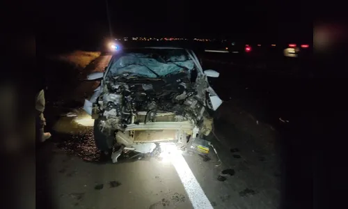 Homens ficam em estado grave após acidente na BR-376