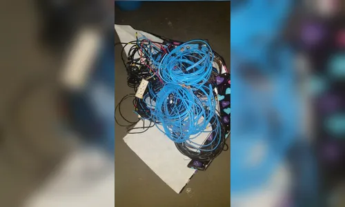 Ladrão é preso com 200 metros de fios de cobre em Mauá da Serra