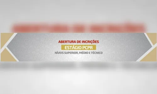 PCPR oferta 149 vagas de estágio para estudantes; confira