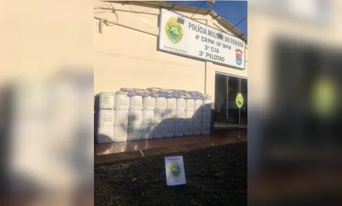 PM apreende 20 litros de herbicida contrabandeado