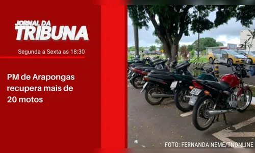 PM de Arapongas recupera mais de 20 motos