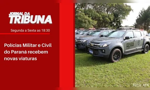 Polícias Militar e Civil do Paraná recebem novas viaturas