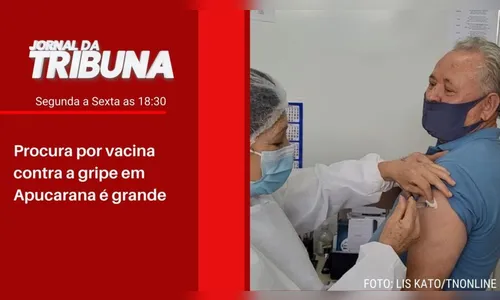 Procura por vacina contra a gripe em Apucarana é grande