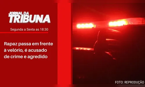 Rapaz passa em frente à velório, é acusado de crime e agredido