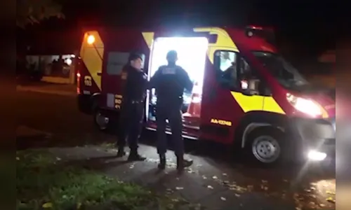 Siate atende rapaz ferido a pauladas em Cascavel