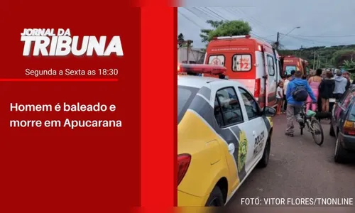 Urgente: homem é baleado e morre em Apucarana