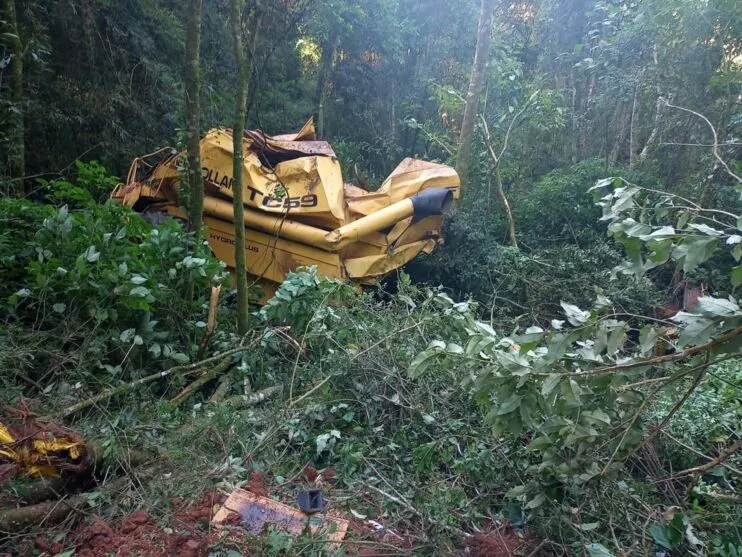 Agricultor sofre acidente com colheitadeira no Paraná