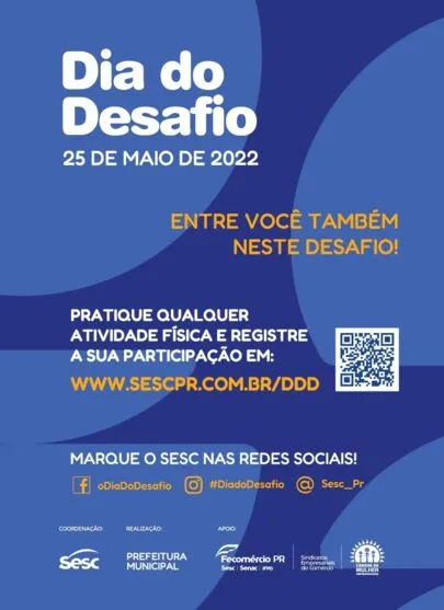 Arapongas vai participar do Dia do Desafio 2022
