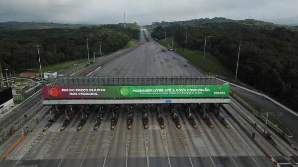 Novos pedágios do Paraná podem ter aumento de tarifa