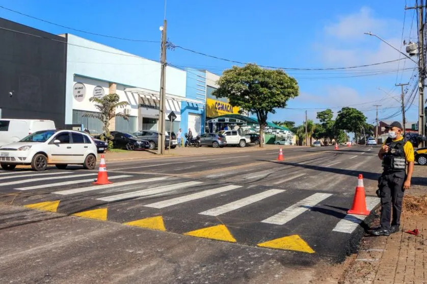 “Rodovias urbanas” ganham faixas elevadas em Apucarana