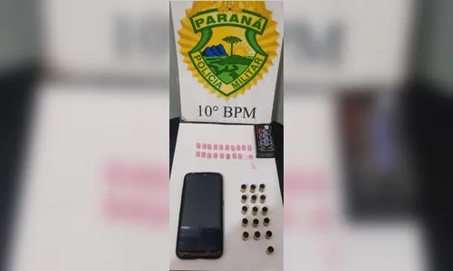 Adolescente é apreendido com ecstasy em Apucarana