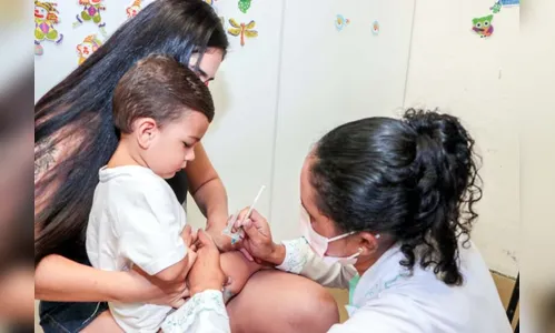 Apelo: vacina da gripe foi aplicada em 37,8% das crianças
