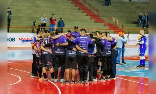 Apucarana Futsal quebra sequência de derrotas no Lagoão