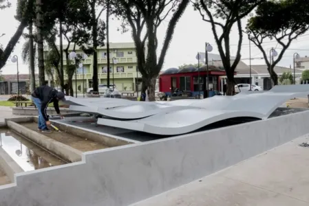 Apucarana finaliza praça em homenagem aos Oblatos