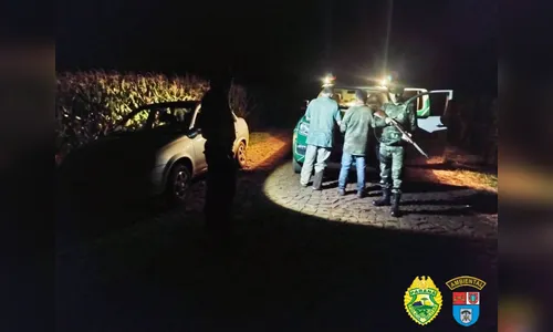 Caçadores são presos dentro do Parque Nacional do Iguaçu